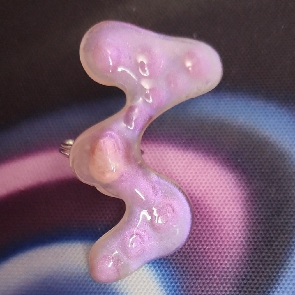 Unique Valentine Abstract Ring. - Picture 7 of 7